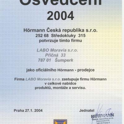 Osvedceni Hormann 2004