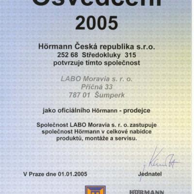 Osvedceni Hormann 2005