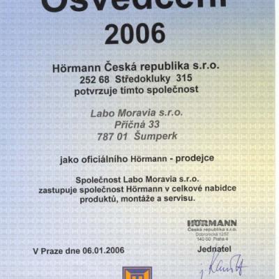Osvedceni Hormann 2006