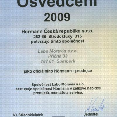 Osvedceni Hormann 2009