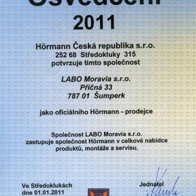 Osvedceni Hormann 2011