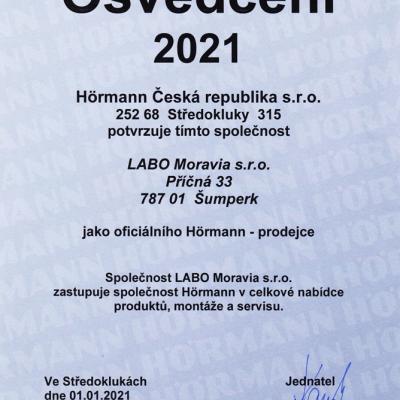Osvedceni Hormann 2021